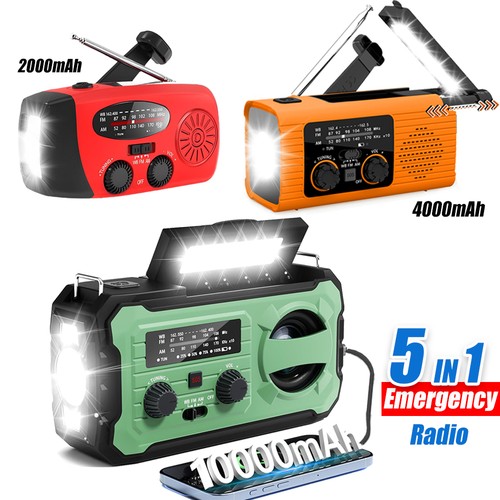 Emergency solar hand crank - solar,